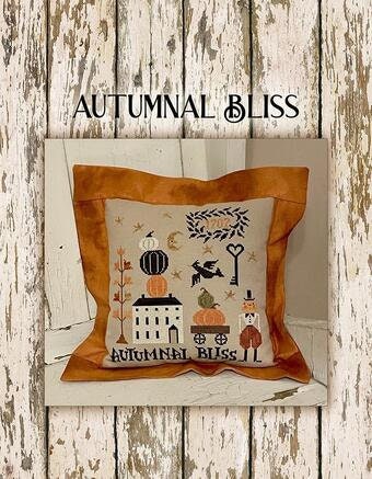 TERESA KOGUT "Hello Autumn  Counted Cross Stitch Patterns  8 Patterns, Pumpkin, Fall, Thanksgiving, Autumn, Leaves, folk art, Booklet
