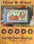 CARRIAGE HOUSE SAMPLINGS "Oliver & Friend"  Counted Cross Stitch Pattern, Chart, Pattern Only
