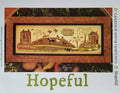 CARRIAGE HOUSE SAMPLINGS "Hopeful"  Counted Cross Stitch Pattern, Chart, Pattern Only