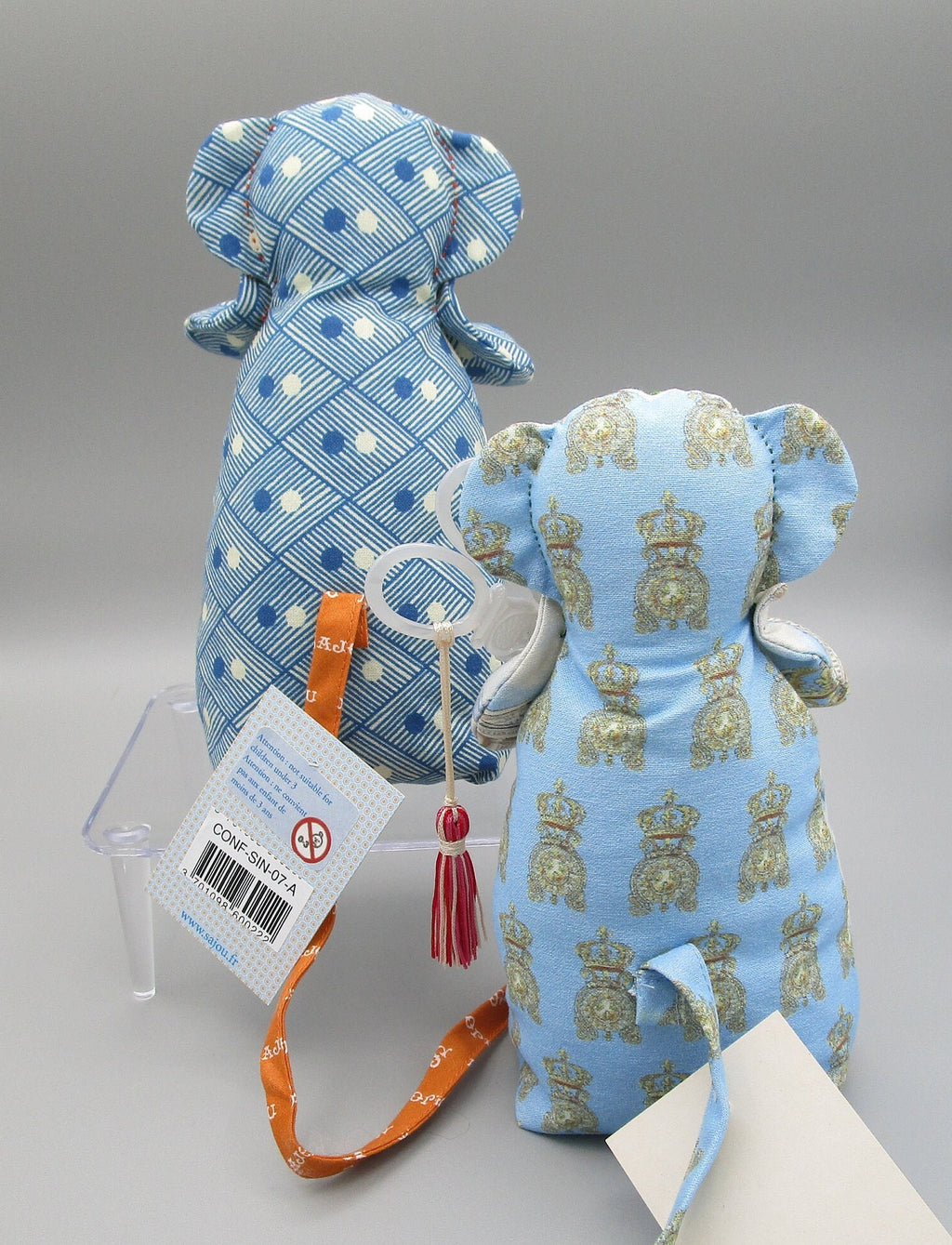 MAISON SAJOU MONKEY  French 100% Premium Cotton Fabric  Handmade in France  Scissor Holder  Kingsland Needle Art