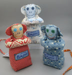 MAISON SAJOU MONKEY  French 100% Premium Cotton Fabric  Handmade in France  Scissor Holder  Kingsland Needle Art