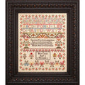 Hands Across The Sea Samplers "Mary Choaks" Counted Cross Stitch Pattern, A Cornish Vanity Sampler, Sampler, Pattern Only