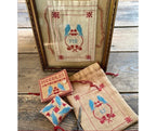 ATELIER SOED IDEE "Marietje's Purse 1920" Counted Cross Stitch Pattern, Chart, 4 Patterns, Booklet Only