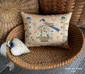 SCATTERED SEED SAMPLERS "Forget~Me~Not Pinkeep" Counted Cross Stitch Pattern, Chart, Pinkeep, Sampler, Pattern Only