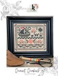 QUAINT ROSE NEEDLEARTS "Quaint Quakers #2 ~ Summer" Counted Cross Stitch Pattern, Sampler, Chart, Pattern Only