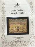 THE WISHING THORN "Jane Duffin Sampler 1834"  Counted Cross Stitch Pattern  Beautiful!, Pattern Only