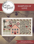 SHANNON CHRISTINE DESIGNS "Sampler of Love" Counted Cross Stitch Pattern, Chart, Pattern Only