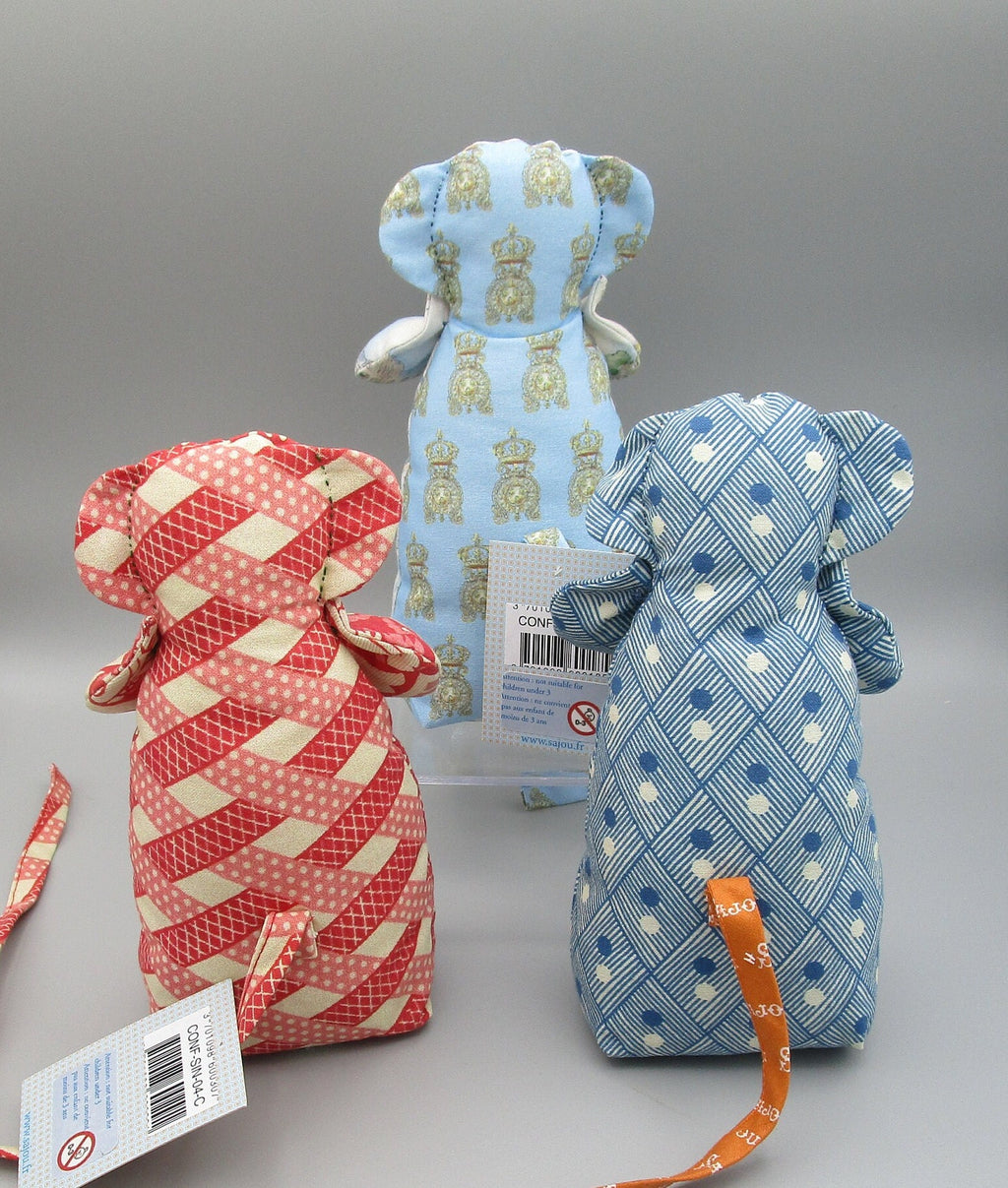 MAISON SAJOU MONKEY  French 100% Premium Cotton Fabric  Handmade in France  Scissor Holder  Kingsland Needle Art