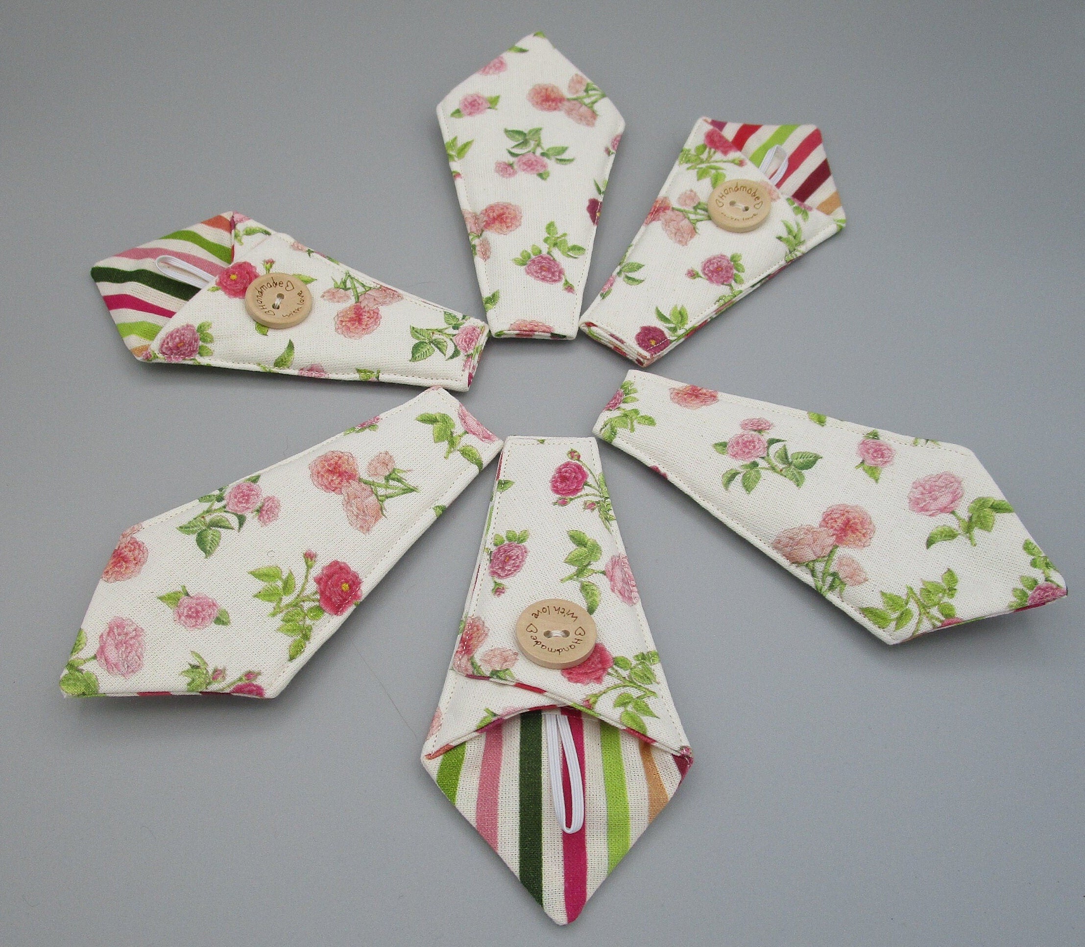 SCISSOR CASE  Sajou French Fabric Sheath - Holds 4" Embroidery Scissors  Premium Cotton Fabric  Made Exclusively for Kingsland Needle Art
