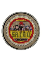 MAISON SAJOU Cross Stitch Kit - Sajou Children Round Box, Box to Embroider, Made in France
