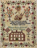 NEEDLEWORK PRESS "Mary Ann Aldred Sampler" Counted Cross Stitch Pattern, NeedleWorkPress, Nashville Market 2024, Pattern Only