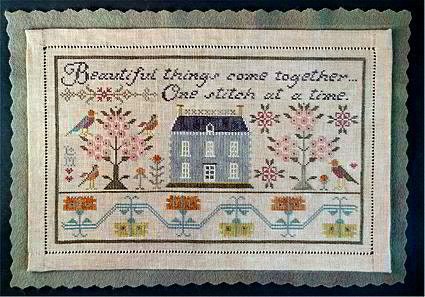LA~D~DA "One Stitch At A Time"  Counted Cross Stitch Pattern  Chart, Sampler, 2024 Nashville Market Release, Pattern Only