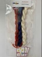 ERIN ELIZABETH DESIGNS "Stars & Stripes" Counted Cross Stitch Pattern with Silk Pack, Erin Elizabeth, Chart, 2024 Nashville Market Release