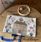 STACY NASH DESIGNS "The Federal Sampler Sewing Bag" Counted Cross Stitch Pattern, Chart, Nashville Needlework Market 2024, Pattern Only