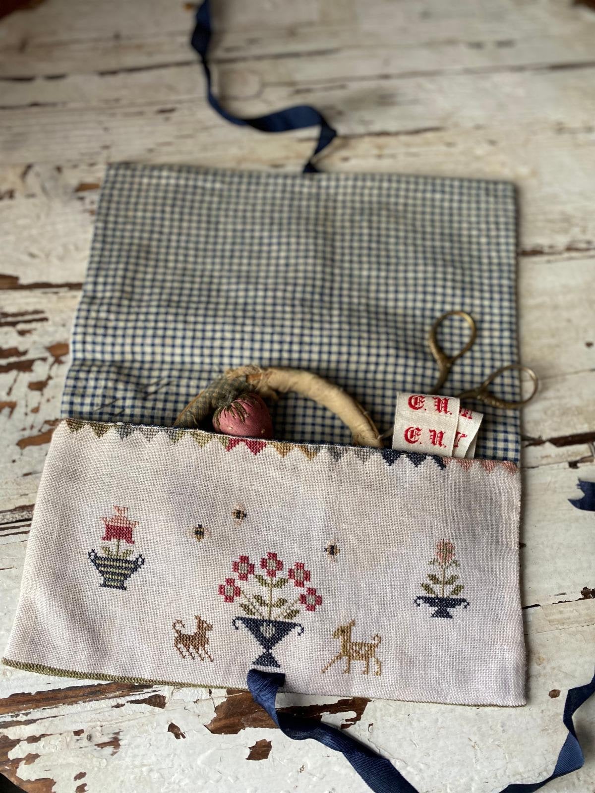 STACY NASH DESIGNS "The Federal Sampler Sewing Bag" Counted Cross Stitch Pattern, Chart, Nashville Needlework Market 2024, Pattern Only