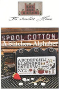 The SCARLETT HOUSE "A Stitcher's Alphabet"  Counted Cross Stitch Pattern  Sampler, Pattern Only