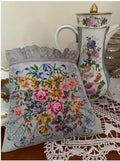 Reflets de Soie ~ Sampler d'Olga ~ Counted Cross Stitch Pattern, Chart, Berlin Woolwork Bouquet, Pattern Only