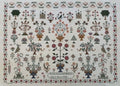 Reflets de Soie ~ Emma Susannah Holman 1848 ~ Counted Cross Stitch Pattern, Chart, English Sampler Reproduction, Pattern Only