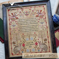 LITTLE ROBIN DESIGNS "Grace Gill 1838" Counted Cross Stitch Pattern, Sampler, Nashville Market 2024, Pattern Only