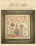 NEEDLEWORK PRESS "MH 1860" A Sampler, Counted Cross Stitch Pattern, NeedleWorkPress, Nashville Market 2024, Pattern Only
