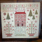 SAMPLERS NOT FORGOTTEN "Peace on Earth" Counted Cross Stitch Pattern, Chart, Sampler, Pattern Only