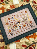 BLUEBERRY RIDGE DESIGNS "All Hallows Eve" Counted Cross Stitch Pattern, Chart, Nashville Needlework Market 2024, Pattern Only