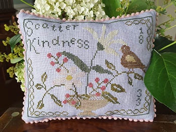 SAMPLERS NOT FORGOTTEN "Scatter Kindness"  Counted Cross Stitch Pattern  Chart, 2024 Nashville Market, Pattern Only