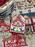 NEEDLEMADE DESIGNS "Miss Campbell's Scissors Keep" Counted Cross Stitch Pattern, Chart, Sampler, Pattern Only