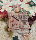 Pansy Patch Quilts & Stitchery "Foxglove House #4" Counted Cross Stitch, Houses on Wisteria Lane Series, 2024 Nashville Market, Pattern Only
