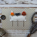 PUNTINI PUNTINI "Halloween Pins" Counted Cross Stitch, 2024 Nashville Needlework Market Release, Set of 3