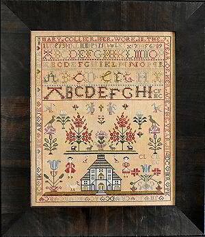 LA~D~DA "Mary Collier"  Counted Cross Stitch Pattern  Chart, Sampler, 2024 Nashville Market Release, Pattern Only