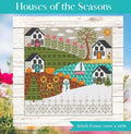 SHANNON CHRISTINE "Houses of the Seasons" Counted Cross Stitch Pattern, Chart, 2024 Nashville Market Release