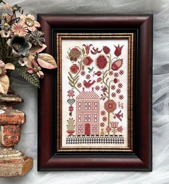 KATHY BARRICK "Vibrant Flowers" Counted Cross Stitch Pattern, Nashville Needlework Market 2024 Release, 2 Patterns