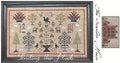 The SCARLETT HOUSE "Tending The Flock"  Counted Cross Stitch Pattern  Sampler, Pattern Only