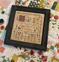 Pansy Patch Quilts and Stitchery "Come Stitch In My Garden" Counted Cross Stitch Pattern, 2024 Nashville Market Release, Pattern Only