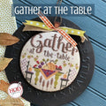 Hands On Design "Gather The Table"  Counted Cross Stitch Pattern  Chart, Nashville Needlework Market 2024, Pattern Only