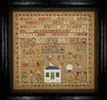 NEEDLEMADE DESIGNS "Cathrin Sherar 1829" Counted Cross Stitch Pattern, Chart, Scottish Sampler, Pattern Only