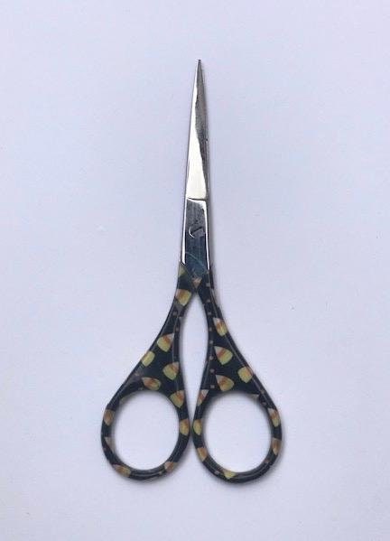Dinky-Dyes, LLC “Candy Corn Scissors 3 1/2 Embroidery Scissors, Sharp, DD-SC-67,
