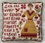 KATHY BARRICK "Vibrant Flowers" Counted Cross Stitch Pattern, Nashville Needlework Market 2024 Release, 2 Patterns