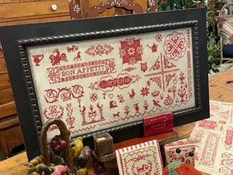 NEEDLEWORK PRESS "Lone Eagle Sampler" Sampler, Counted Cross Stitch Pattern, NeedleWorkPress, Nashville Needlework Market 2024, Pattern Only