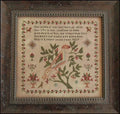 THE SCARLETT HOUSE "Mary Linley 1829" Counted Cross Stitch Pattern, Paper Chart