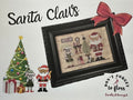 Finally A Farmgirl  "Santa Claus"  Counted Cross Stitch Pattern  Winter, Christmas, Mouse, Pattern Only
