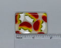 BEAU VERRE ART "Fused Glass Needle Minder"  Magnet  Beautiful Colors, Needleminder  One-of-a-Kind, Handcrafted, 321