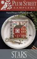 PLUM STREET SAMPLERS "Stars" Counted Cross Stitch Pattern  Americana, Chart, Nashville Needlework Market 2024, Paper Pattern