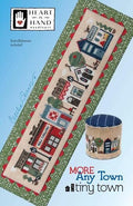 HEART IN HAND "More Any Town Tiny Town" Counted Cross Stitch Pattern, Includes Embellishments, Nashville Market 2024, Pattern Only