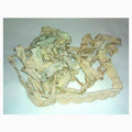 BURNT BUTTER ~ 1/2" Lace Rick Rack by Dames of the Needle / From The Cauldron  3 Yards  Hand-Dyed  100% Cotton  Finishing Trim