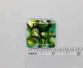 BEAU VERRE ART "Pebbles Fused Glass Needle Minder"  Magnet  Needleminder  One-of-a-Kind  Handcrafted, 5093