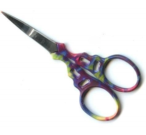 Dinky-Dyes, LLC “Tie Dye 3 1/2 Embroidery Scissors, Sharp, DD-SC-82, 2024 Nashville Market