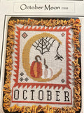 THREE SHEEP STUDIO "October Moon" Design by Rose Clay, Counted Cross Stitch Pattern, Chart, Pattern Only