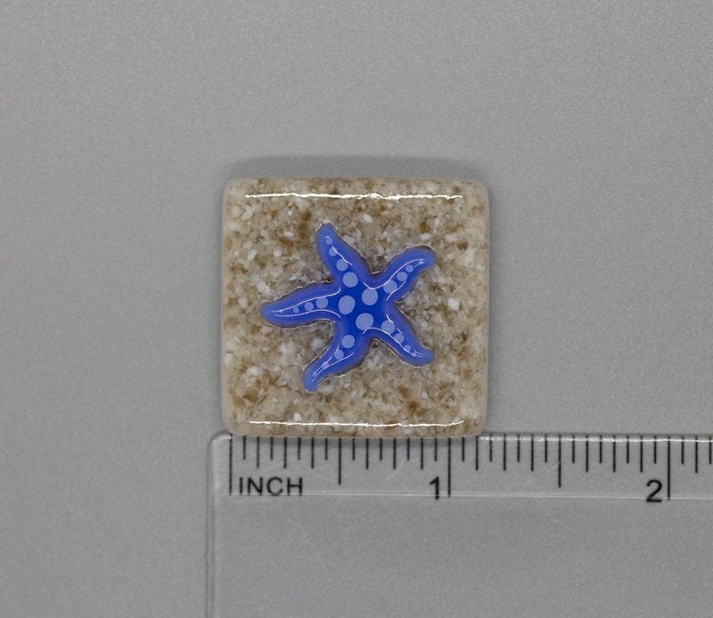 BEAU VERRE ART "Star Fish Needle Minde5313L